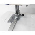 Janome набор лапок для машин с вертикальным челноком: оверлочная, тетефлоновая, прямострочная, лапка для подрубки, лапка для вшивании потайной молнии.