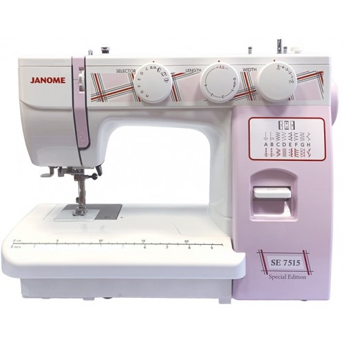 Электромеханическая швейная машина Janome Special Edition 7515